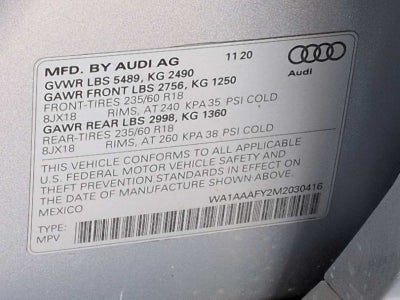 2021 Audi Q5 Premium