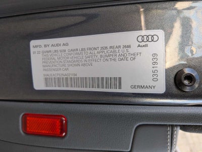 2022 Audi A5 Sportback S line Prestige