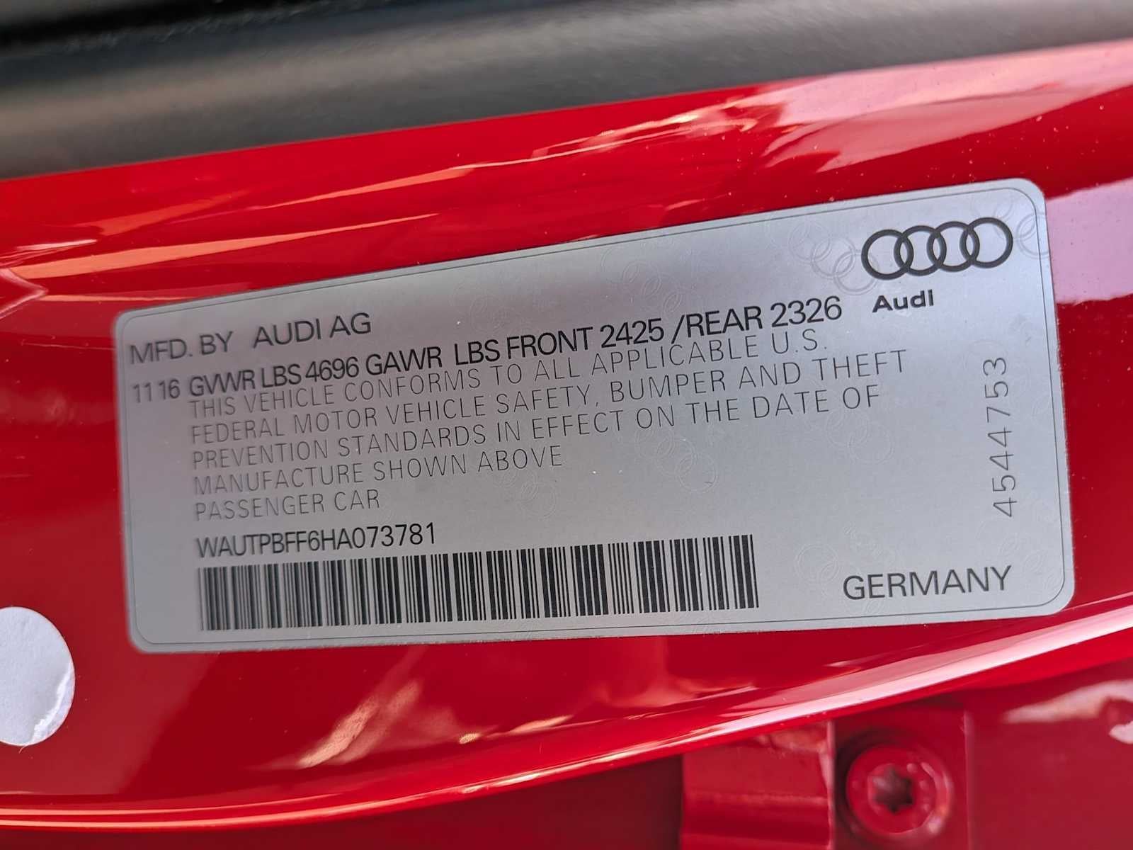 2017 Audi A3 Sportback e-tron Premium Plus