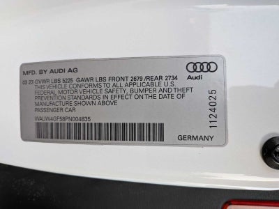 2023 Audi S5 Cabriolet Premium Plus