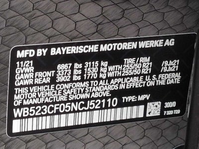 2022 BMW iX xDrive50