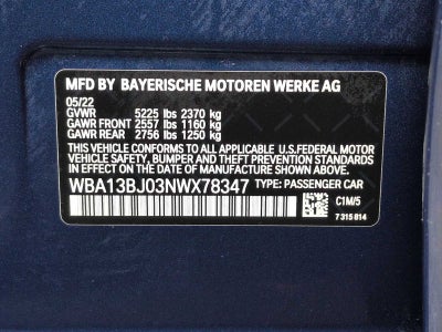 2022 BMW 5 Series 530i xDrive