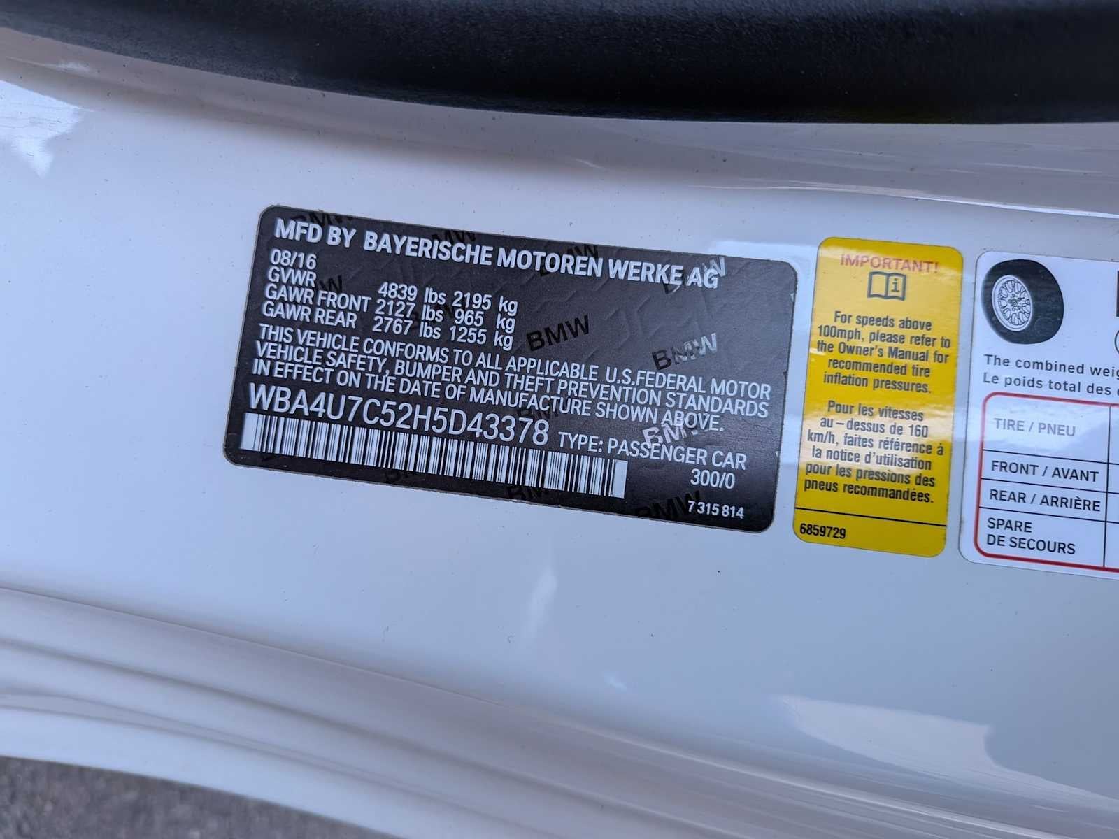 2017 BMW 4 Series 430i