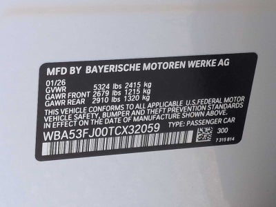 2026 BMW 5 Series 530i xDrive