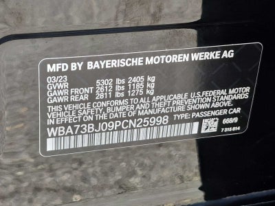 2023 BMW 5 Series 540i xDrive