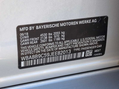 2018 BMW 3 Series 330i