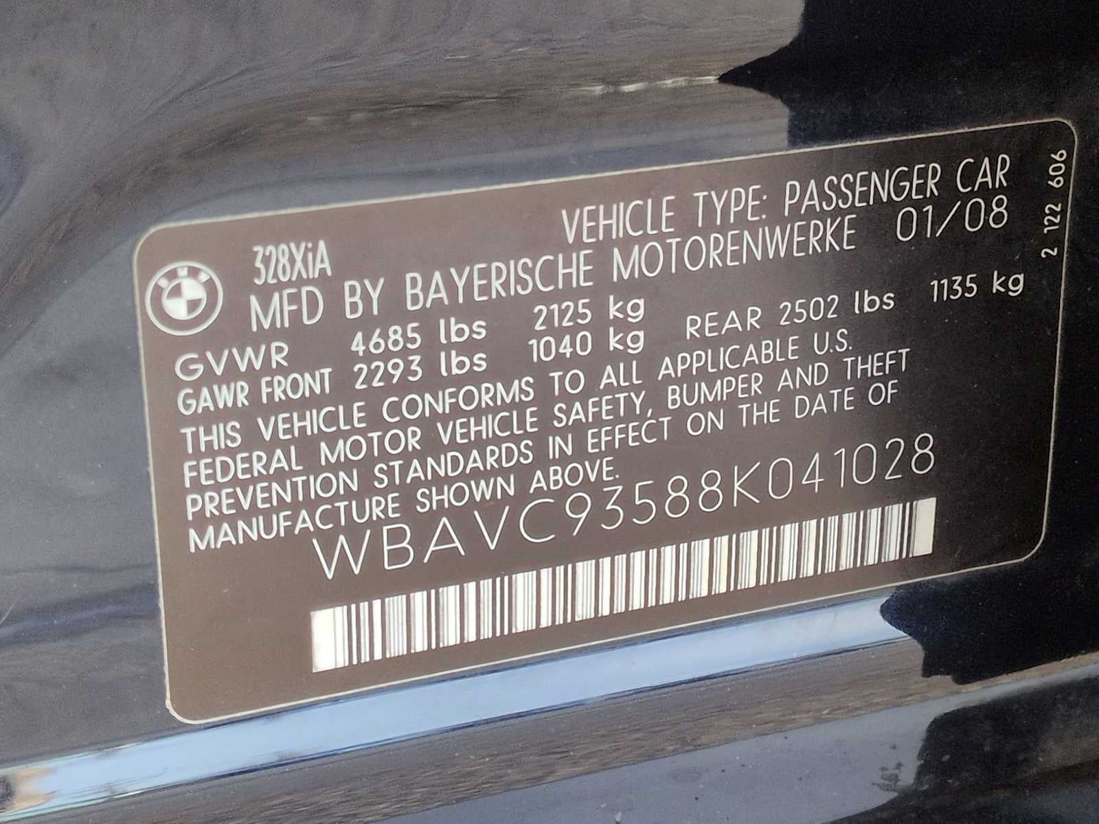 2008 BMW 328xi 328xi