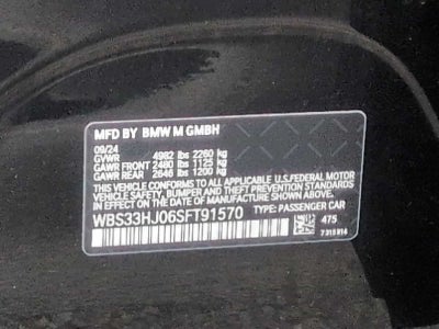 2025 BMW M3 Competition xDrive