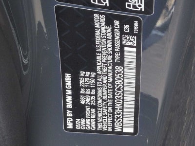 2025 BMW M4 Competition xDrive