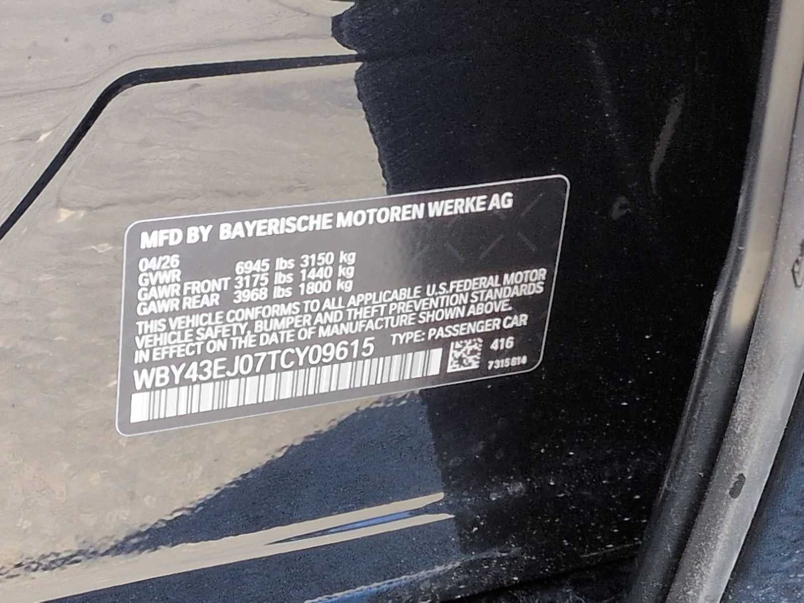 2026 BMW i7 eDrive50