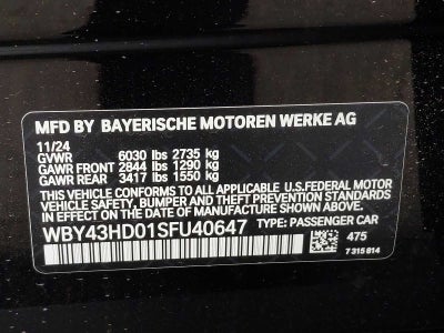 2025 BMW i4 xDrive40 xDrive40