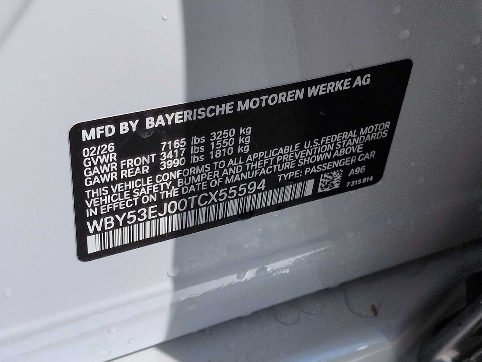 2026 BMW i7 xDrive60