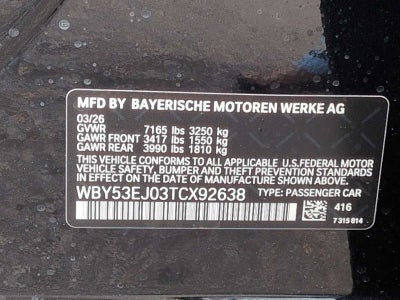 2026 BMW i7 xDrive60