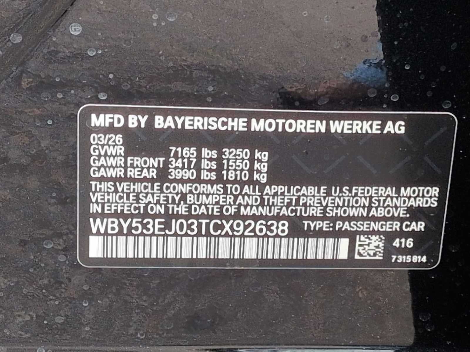 2026 BMW i7 xDrive60