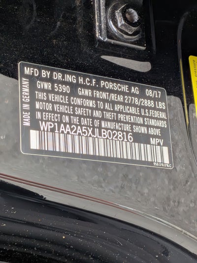 2018 Porsche Macan AWD