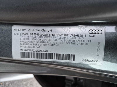 2016 Audi RS 7 Prestige