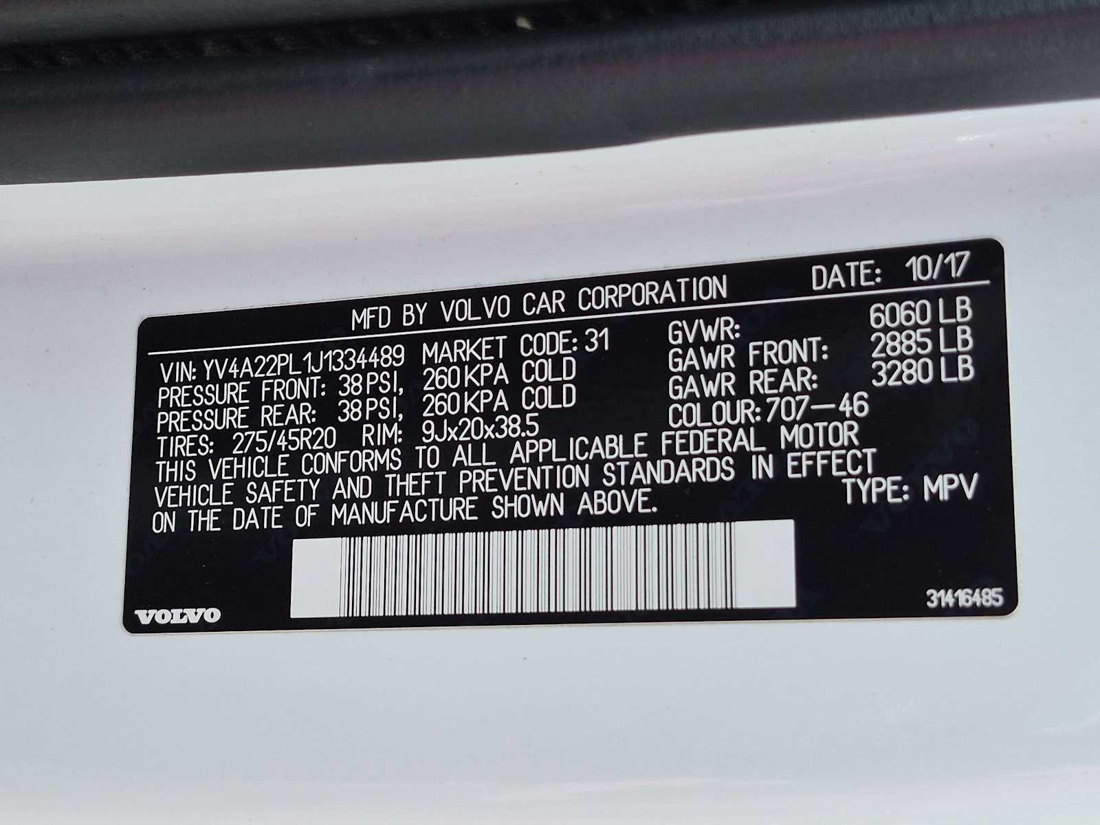 2018 Volvo XC90 Inscription