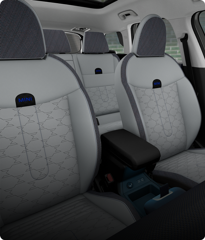 The Sport Seats of the MINI Countryman S ALL4.