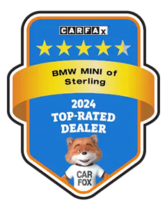 2024 CARFAX Top Rated Dealer award earned by MINI of Sterling